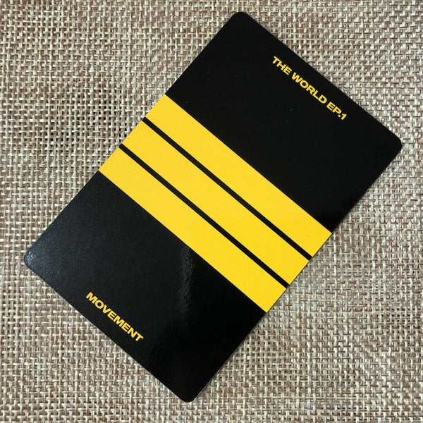 ATEEZ WOOYOUNG [THE WORLD EP.1 : MOVEMENT] Official Photocard, Diary Limited /+G