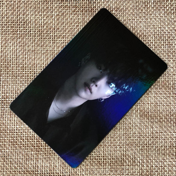 BTS SUGA [MAP OF THE SOUL MOS ON:E Concept Book] HOLOGRAM Ver Photocard / Gift