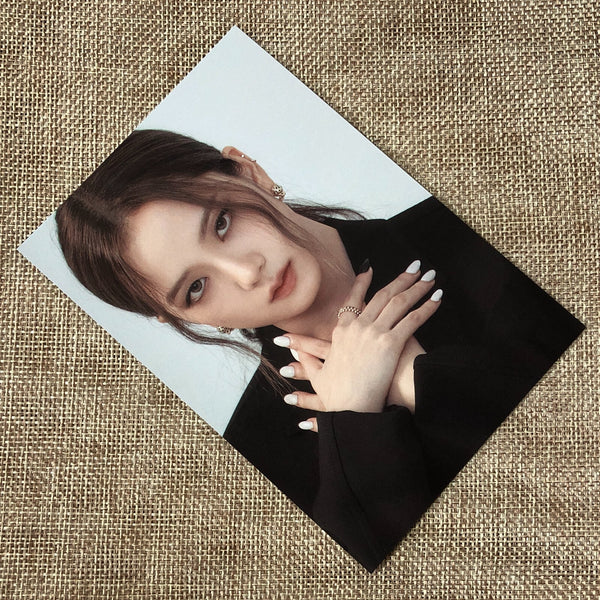 BLACKPINK JISOO #4 [ THE ALBUM ] Official Postcard, 1st Full Album / New / Gift
