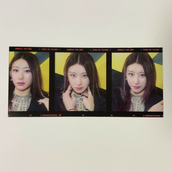 ITZY CHAERYEONG [CRAZY IN LOVE Special Ed.] Official Film Photocard / New / Gift