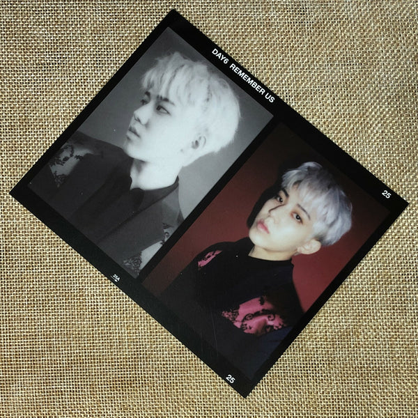 DAY6 DOWOON [ Remember Us : Youth Pt.2 ] Official Clear Postcard / New / Gift