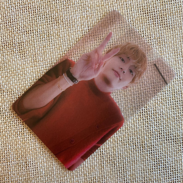 BTS V [ Layover ] Official PVC Transparent Photocard, Weverse POB / New / Gift