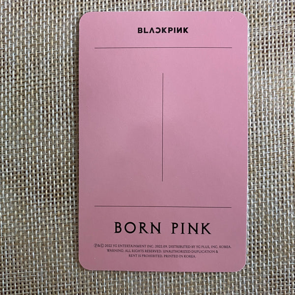 BLACKPINK LISA [ Born Pink ] Official Photocard, Box Set Ver. / New, Rare / Gift