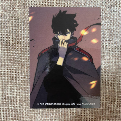 Korean Webtoon Solo Leveling Sung Jin-woo #3 / Bonus PC First Ed. Rare Card / Ne