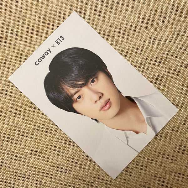 BTS JIN #2 [BTS x COWAY] Official Postcard Photocard Limited / New, Rare / Gift