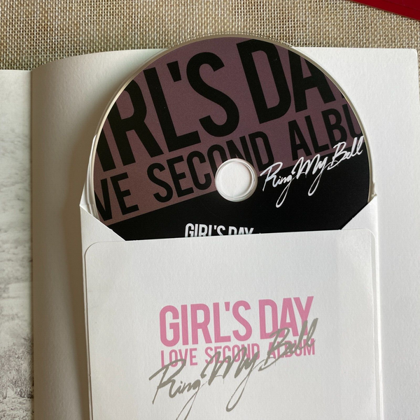 Girl's Day SOJIN [Ring My Bell] Signed Album / Autographed / CD+Photobook+PC-2 /