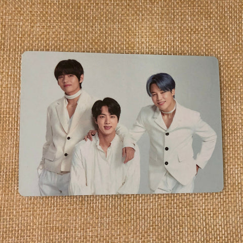 BTS V JIN JIMIN 4/8 [Map Of The Soul Tour] Official Mini Photocard / New / Gift