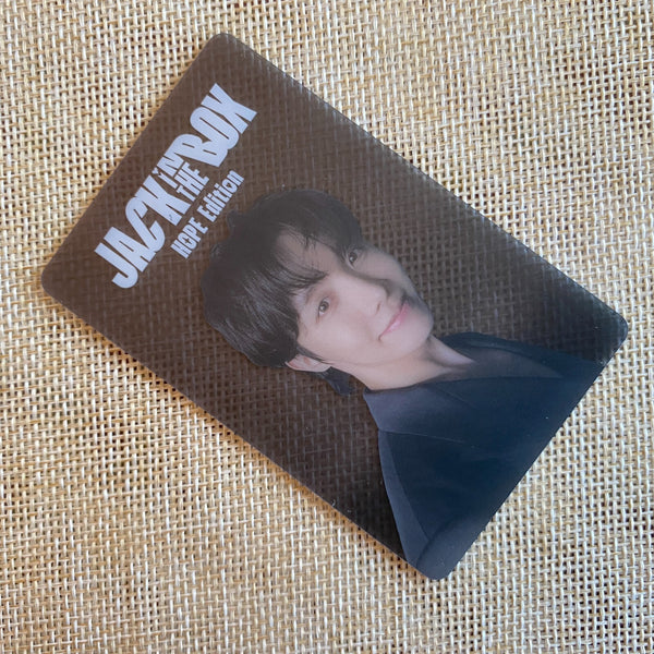BTS J-HOPE [JACK IN THE BOX] Official PVC Photocard, POB Weverse / New, Rare /+G