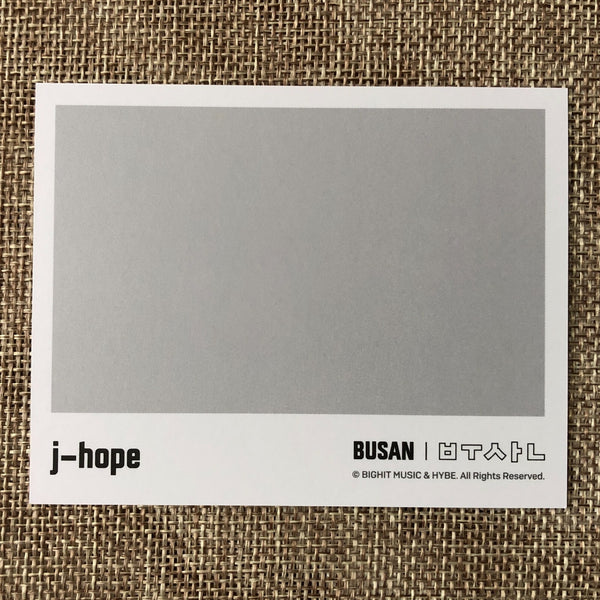 BTS J-HOPE [ YET TO COME BUSAN MERCH ] Official Instant Photocard / New / Gift