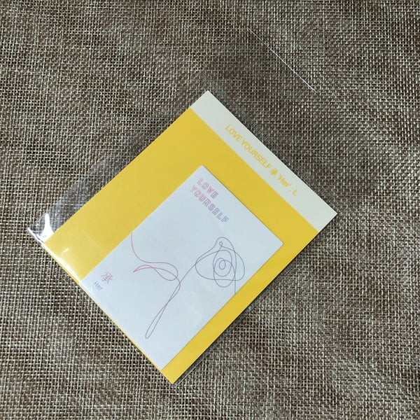 BTS [Oh, always] Official Love Yourself Album Cover Sticker, Her L Ver / Gift