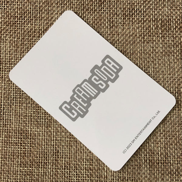 EXO SUHO [CREAM SODA POP-UP] Official Trading Card Photocard, B Ver. / Gift