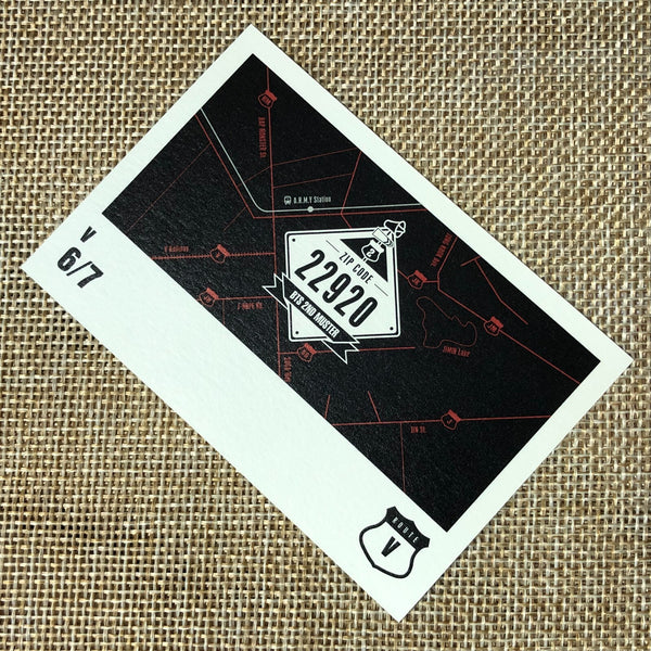 BTS V 6/7 [ ARMY 2nd Muster ZIP CODE 22920 Official Mini Photocard ] New / +GFT