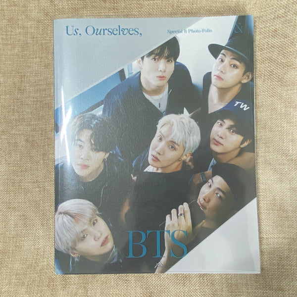 BTS Group [ Us, Ourselves 8 Photo-Folio ] Official Photobook + etc / New / Gift