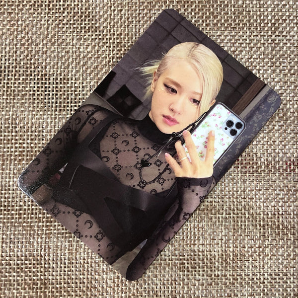 BLACKPINK ROSE [ Born Pink Pink Ver. ] Official Photocard / New / Gift