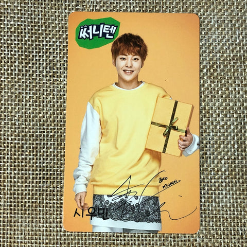 EXO XIUMIN #1 [ SUNNY TEN SUNNY 10 ] Official Photocard, EXO-K / New / Gift