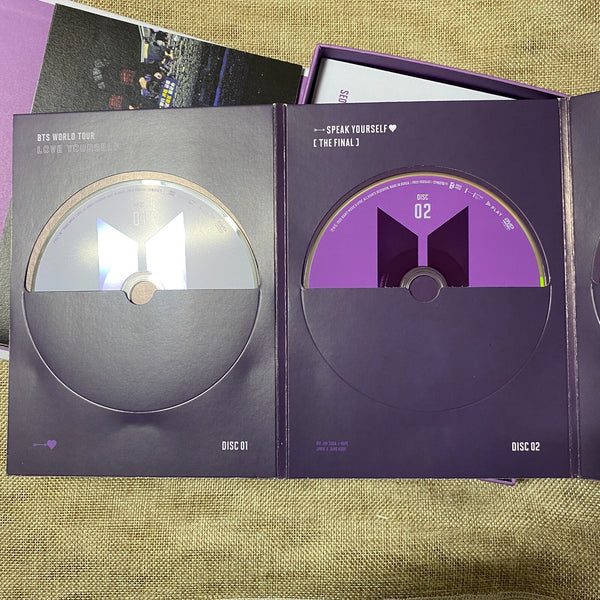 BTS [Love Speak Yourself Seoul The Final] Official DVD+Photobook+Poster / Gift