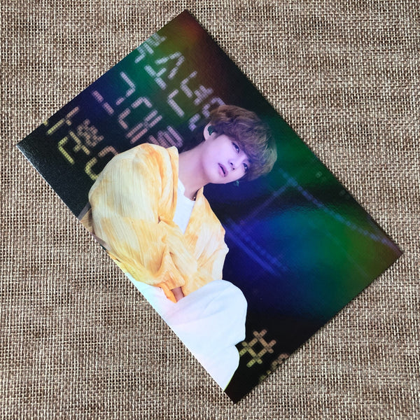 BTS V TAEHYUNG [ 2021 Muster SOWOOZOO ] Official Hologram Postcard / New / Gift