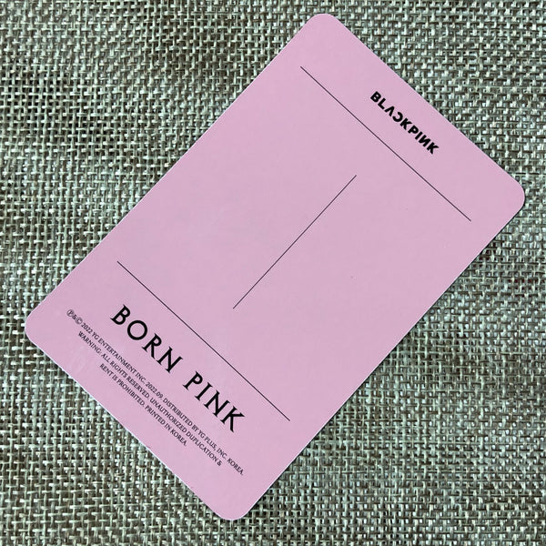 BLACKPINK ROSE [ Born Pink Pink Ver. ] Official Photocard / New / Gift