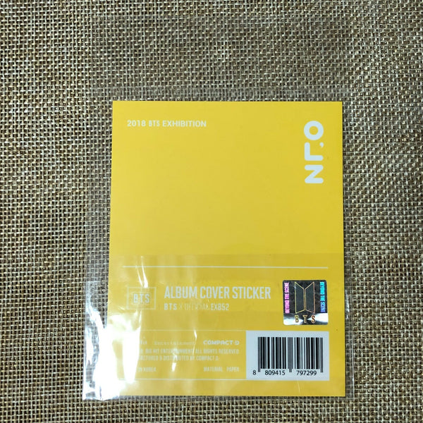 BTS [Oh, always] Official You Never Walk Alone Album Cover Sticker / New / Gift