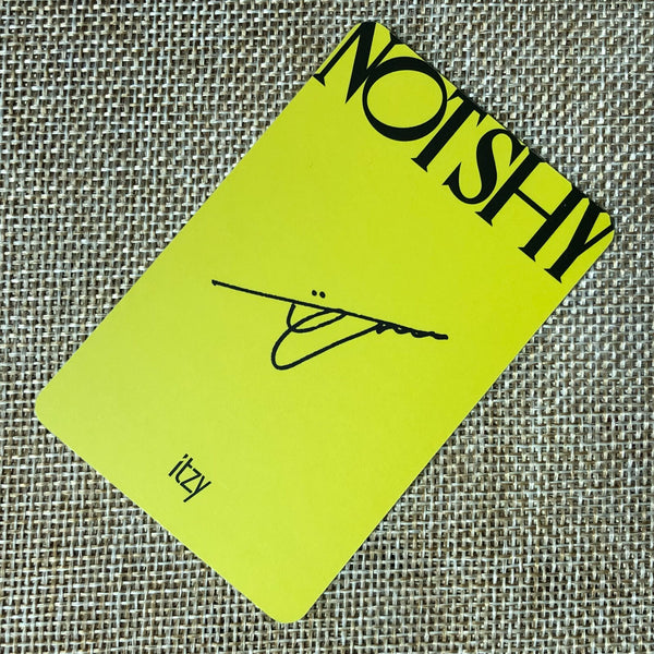 ITZY YUNA [ NOT SHY ] Official Photocard, 3rd Mini Album / New / Gift