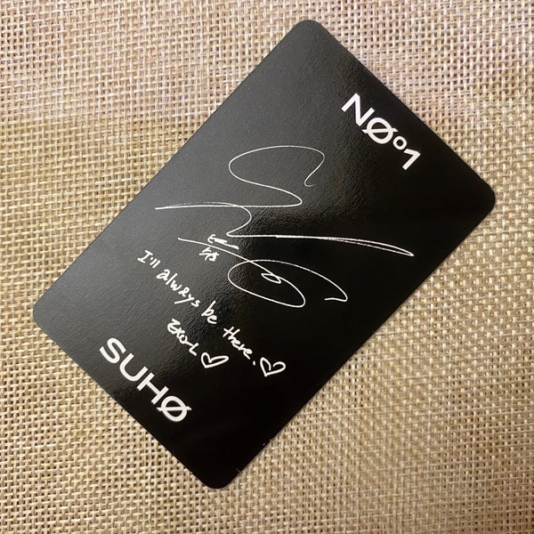 EXO SUHO #1 [ Obsession No 1 ] Official Photocard, 6th / New, Rare / Gift
