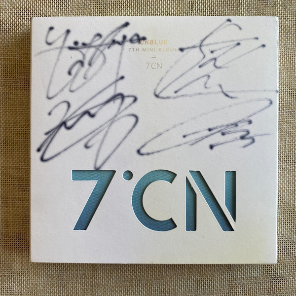 CNBLUE [ 7CN ] All Members Signed Autographed Promo Album / Good, Rare / Gift