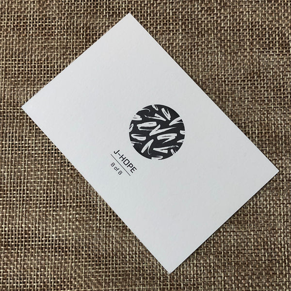 BTS J-HOPE 8/8 [The Wings Tour 2017 Live Trilogy] Official Mini Photocard / Gift