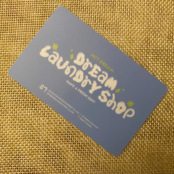 NCT JAEMIN [ DREAM LAUNDRY SHOP MD ] Official Membership Photocard / New / Gift