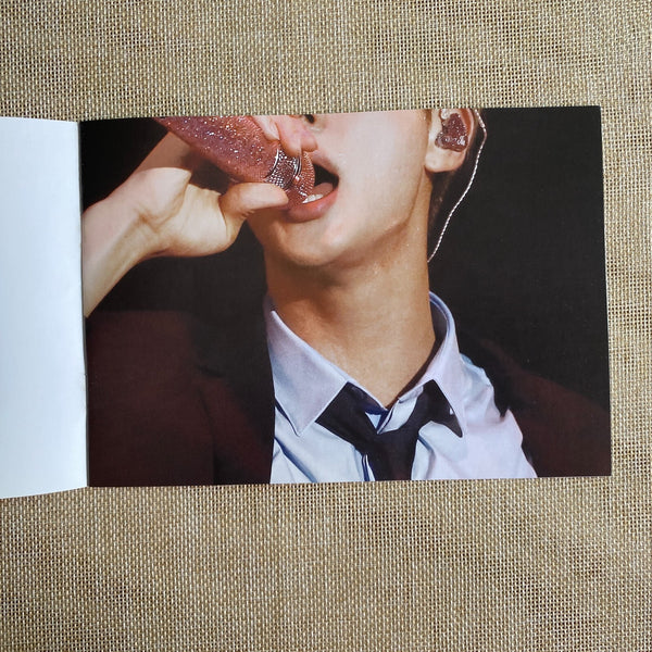 BTS JIN [ POINT BOOK Exhibition 16 page ] COLOR GREETING OF JIN, 18x13 cm / Gift