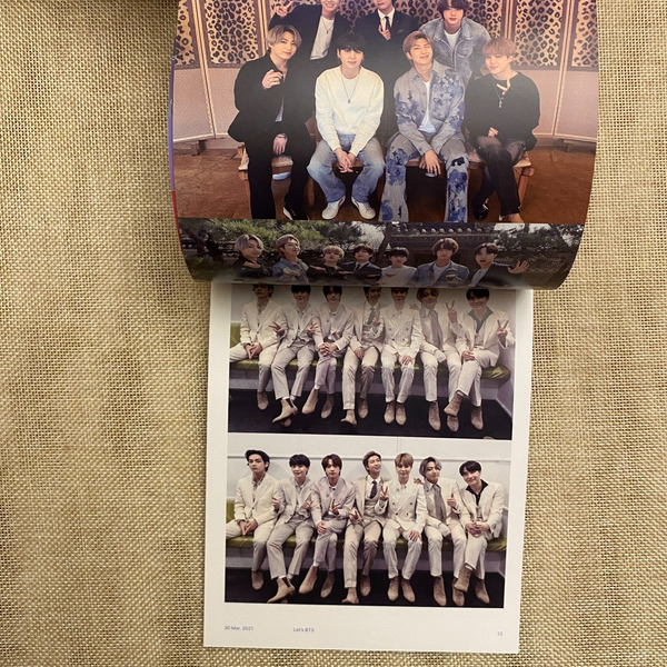 BTS [ 2021 Memories DVD Today's BTS Book ] Photobook / New, Rare / Gift