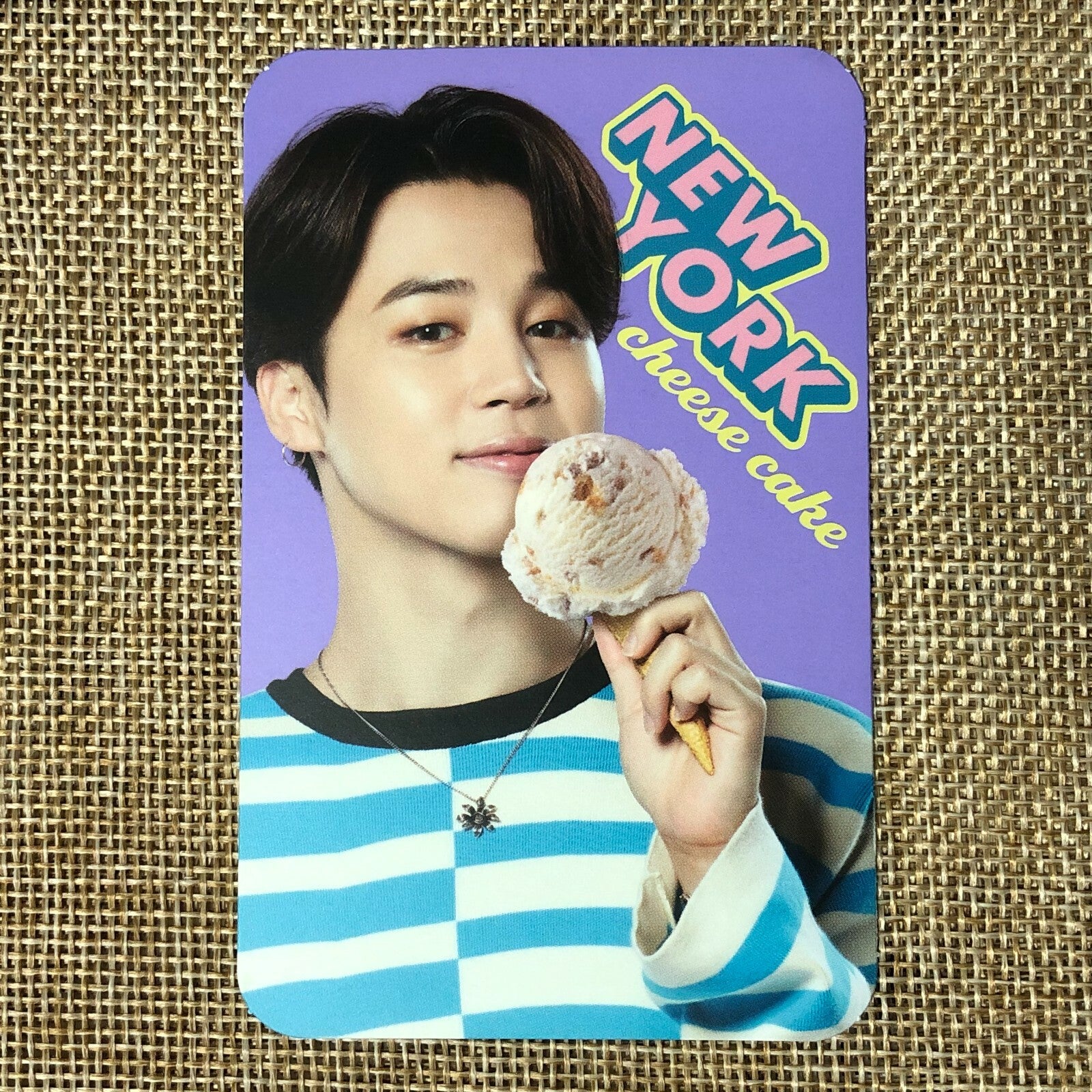 BTS JIMIN [ Baskin Robbins Promo ] Official Limited Photocard / New / Gift