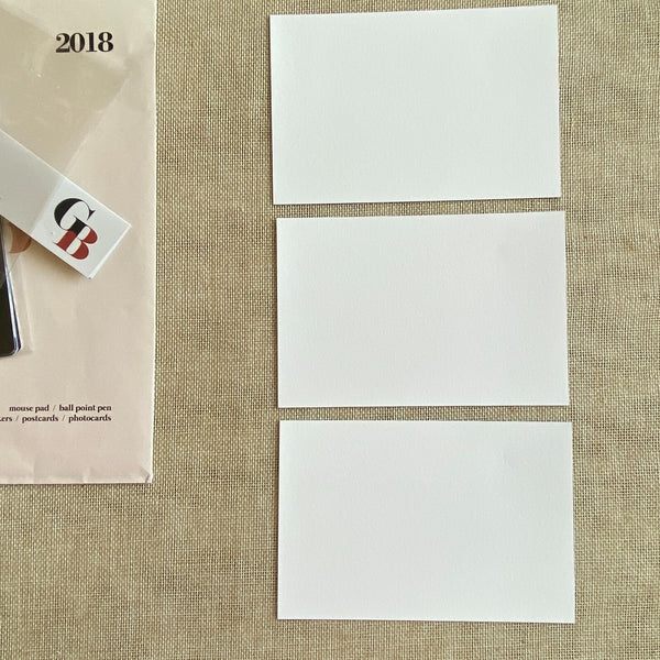 BTS SUGA [ 2018 GROWING BEAT Exhibition ] Postcard Set, 3 ea / New, Rare / Gift