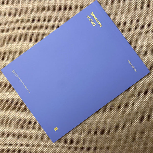 BTS [ 2021 Memories DVD Today's BTS Book ] Photobook / New, Rare / Gift