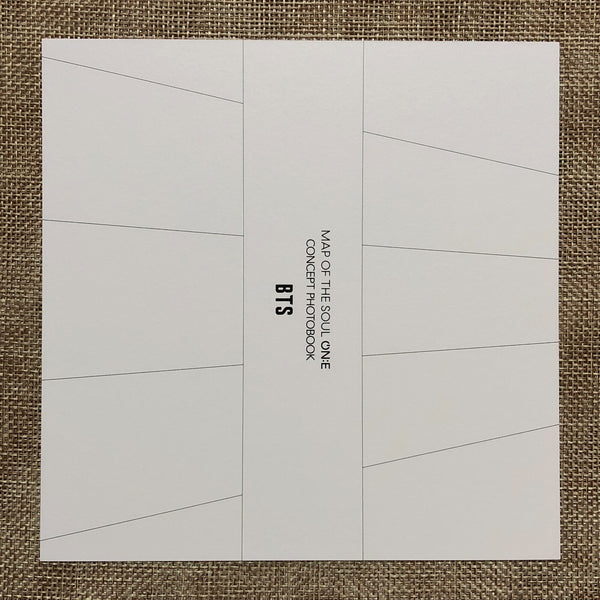 BTS JUNGKOOK [MAP OF THE SOUL MOS ON:E Concept Book] Square Postcard / Gift