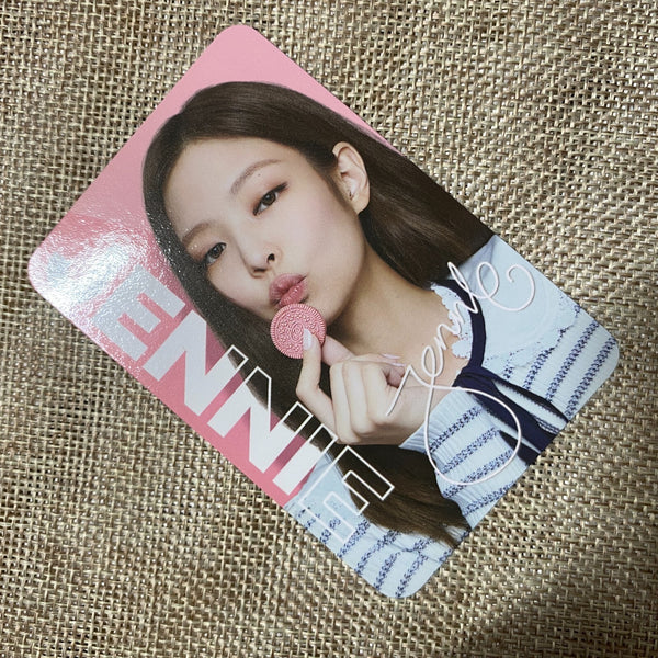 BLACKPINK JENNIE #4 [ OREO X BLACKPINK ] Official Limited Photocard / New / Gift