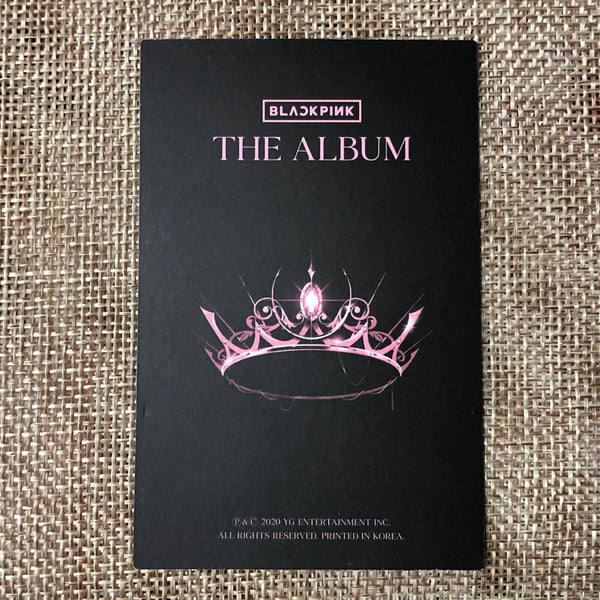 BLACKPINK LISA #2 [ Lovesick Girls THE ALBUM ] Official Photocard / New / Gift