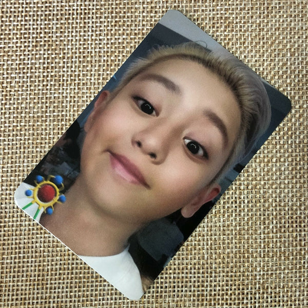 EXO SC CHANYEOL [What A Life] Official Photocard, 1st Mini Yellow Ver / Gift