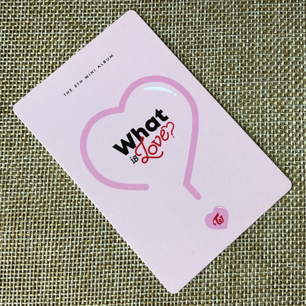 TWICE NAYEON [ What is Love ] Official Photocard, 5th Mini / New / Gift