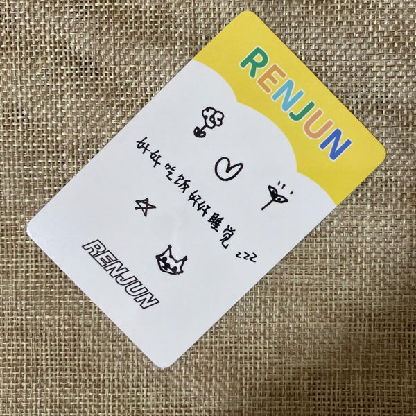 NCT RENJUN #5 [ MOEVIR Magazine ] Official Trading Photocard / New, Rare / Gift