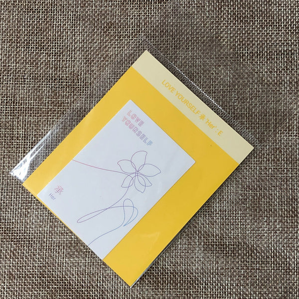 BTS [Oh, always] Official Love Yourself Album Cover Sticker, Her E Ver. / Gift