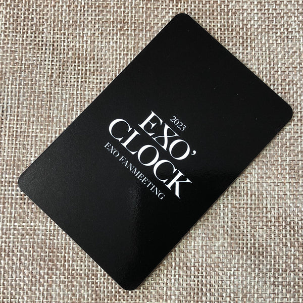 EXO CHANYEOL [ 2023 Fan meeting EXO' Clock ] Official Photocard / New / Gift