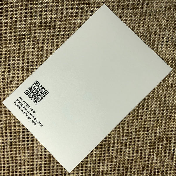 BTS JIN [ MTPR Contect Lens ] Official Hologram Postcard, Limited / New / Gift
