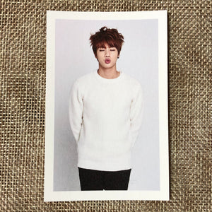 BTS JIN [GLOBAL OFFICIAL FANCLUB 2nd ARMY MEMBERSHIP KIT] Photocard / New / Gift