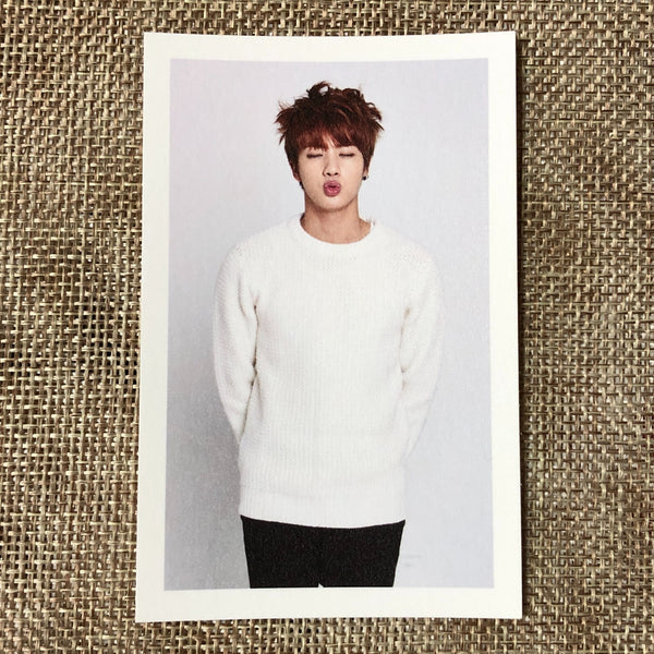 BTS JIN [GLOBAL OFFICIAL FANCLUB 2nd ARMY MEMBERSHIP KIT] Photocard / New / Gift