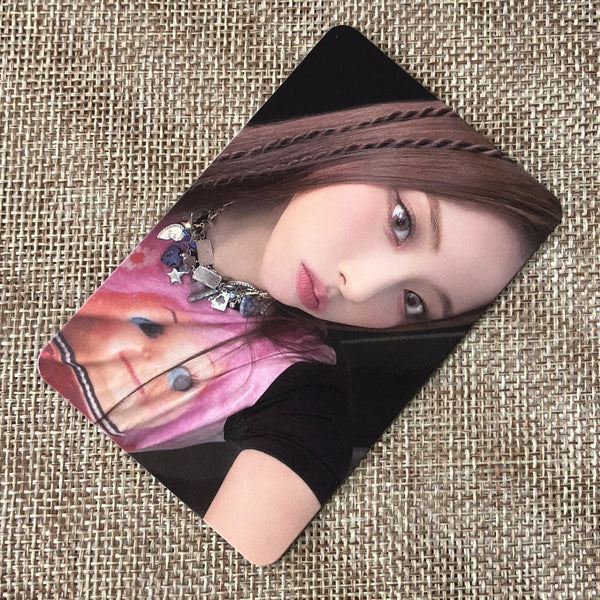 NMIXX JIWOO [ Entwurf ] Official Photocard, Light Ver. / New / Gift