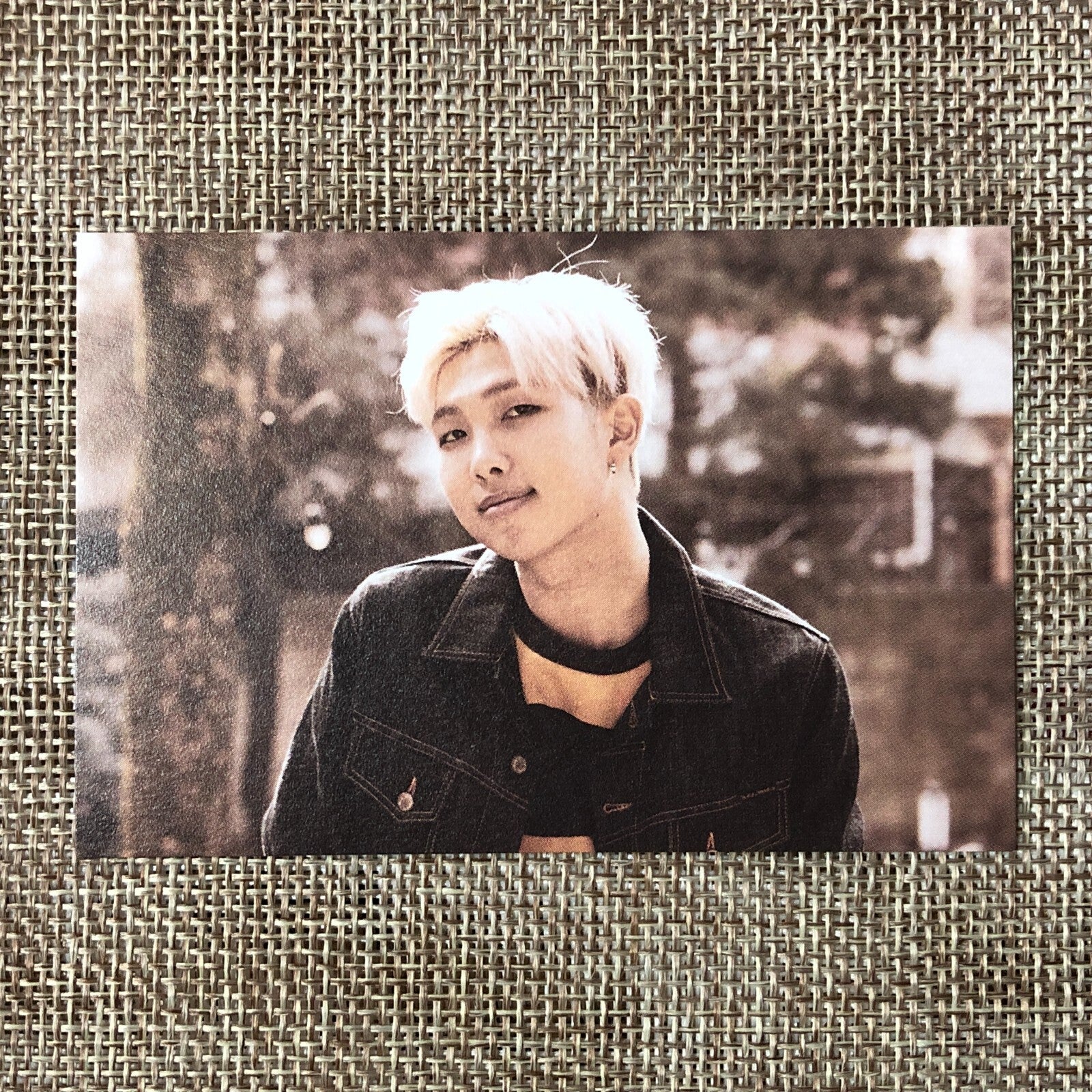 BTS RAP MONSTER RM 2/7 [ 2nd Muster ZIP CODE 22920 Official Mini Photocard ]N/+G