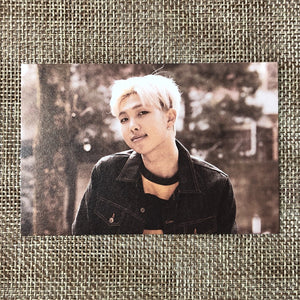 BTS RAP MONSTER RM 2/7 [ 2nd Muster ZIP CODE 22920 Official Mini Photocard ]N/+G