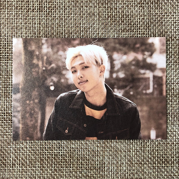 BTS RAP MONSTER RM 2/7 [ 2nd Muster ZIP CODE 22920 Official Mini Photocard ]N/+G