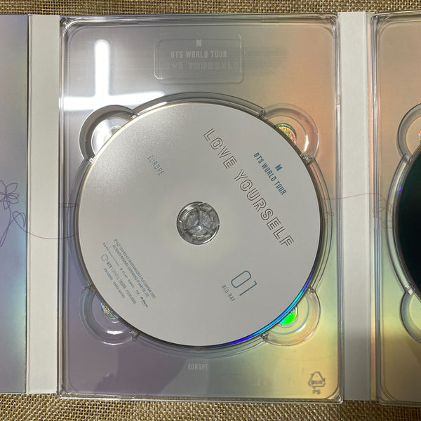 BTS [Love Yourself Europe] Official Blu-Ray + Photobook, 2 Disc / No PC / Gift