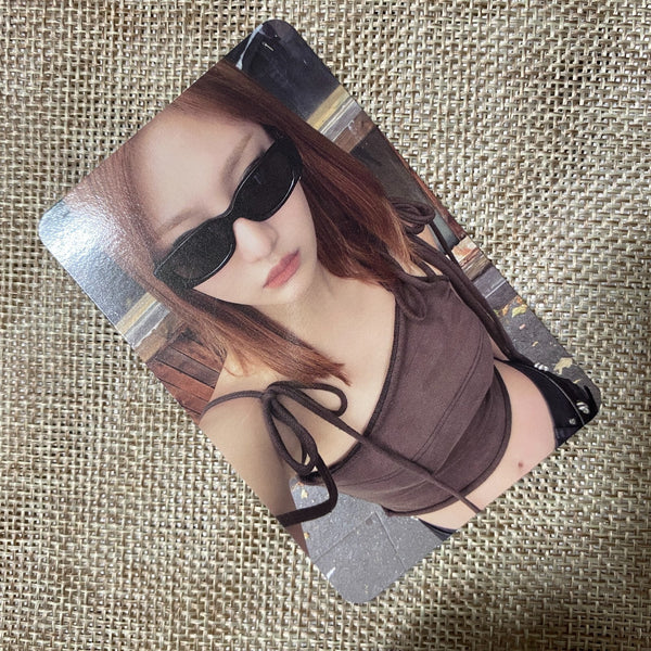 AESPA Ningning [ MY WORLD ] Official Photocard, Tabroid Ver. / New, Rare / Gift